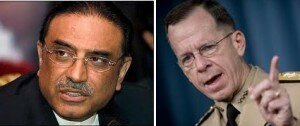 Zardari and Mullen caught on the wrong foot